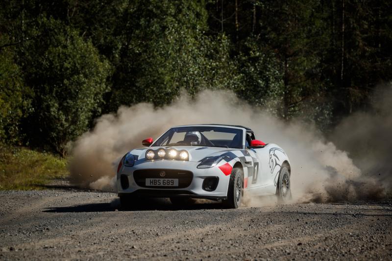 Jaguar F-Type Roadster | les photos officielles de la version Rallye